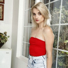 Young blonde Stevie Grey picked up and penetrated